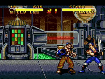 Double Dragon V - The Shadow Falls (USA) screen shot game playing